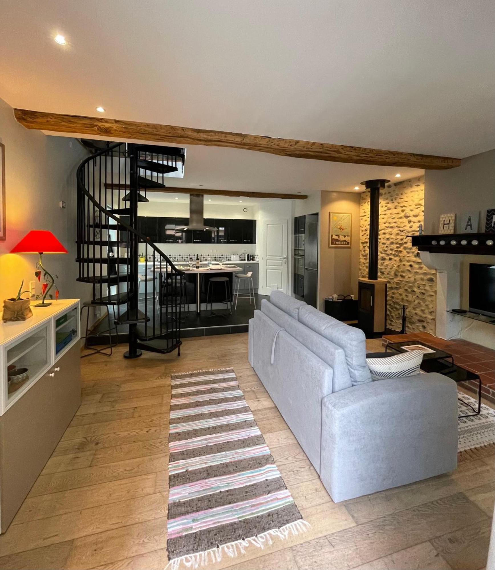 Loft De Charme En Centre-Ville Pau Eksteriør bilde